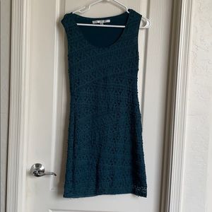 Teal Blue Dress